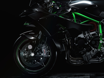 Kawasaki Ninja 3d 3dsmax automotive cgi design details gpu kawasaki motorbike ninja rendering vray