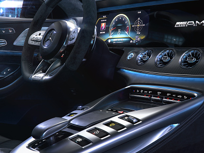 AMG GT 63S 3d 3dsmax automotive cgi details gpu mercedes rendering vray