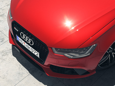 RS6 Avant 3d 3dsmax audi automotive cgi concept design details gpu rendering vray