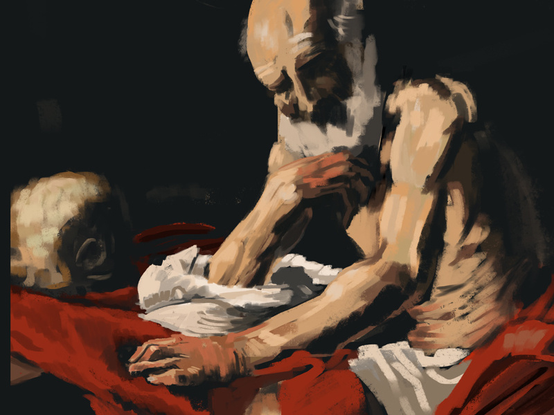 Day 08 21days digital painting master study
