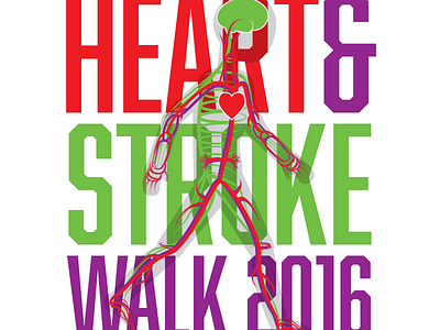 Heart & Stroke Walk Logo 02