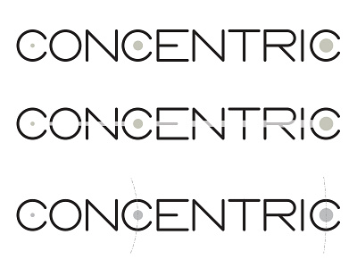 Concentric Logo Concepts branding concentric concept imaging logo studio