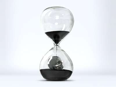 A life time 5ds canon death hour glass hourglass photography skull time