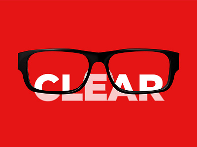 Clear vision 2.0 clear frames glasses see sight vision