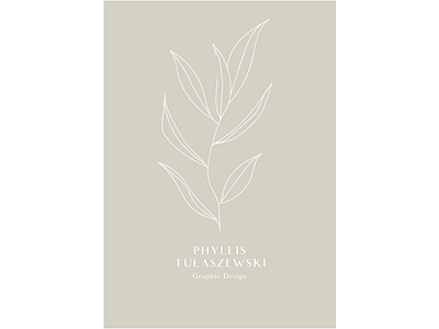 Phyllis Tulaszewski Graphic Design branding identity design illustration minimalism