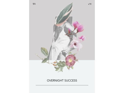 overnight success collage art collages design designblog editorialdesign minimalism