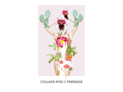 collage // the collage series collage art collages designblog editorialdesign floral design