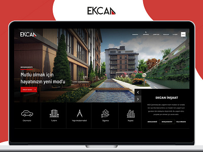Ekcan Business Group UI & UX Web Design