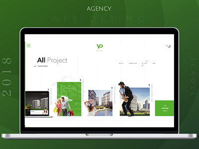 Creative Agency Web Design agency agency ui design creative creative design digital digital agency green green web design new portfolio design portfolio web design project design ui ui design ux web design