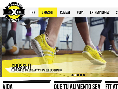 Fitxlife website fit rwd ux web design