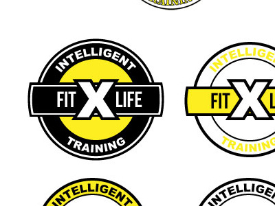 Fitxlife Logo brands illustrator logo ux