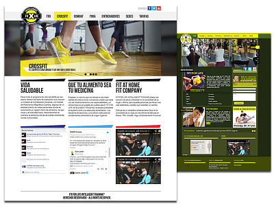 Fit for life website designer plastic redesign responsibe rwd ui ux web