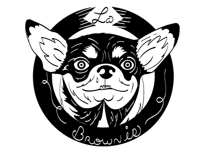 Dog portraits 1 - La Brownie