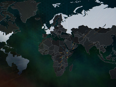 Map Styleframe after effects world map