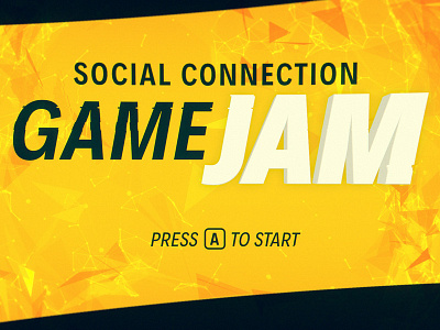 Social Connection GameJAM after effects game jam title screen video video games wip