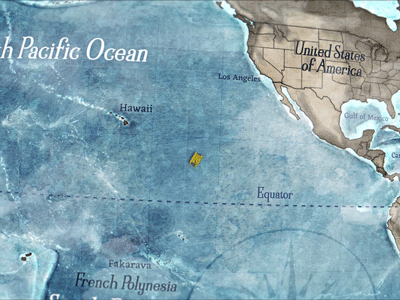 Catamaran Reveal in the Pacific