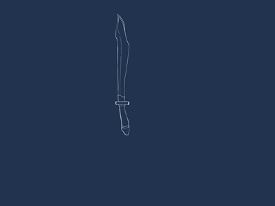 Frame by Frame Sword Swipe animation drawn illustration photoshop sword traditional