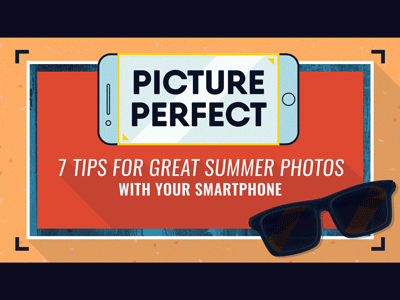 Picture Perfect after effects animation summer sunglass title