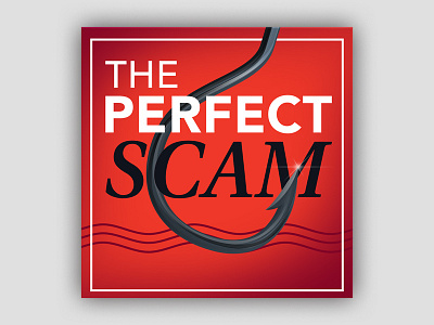 Scam - Podcast Thumbnail fishhook fraud icon podcast scam thumbnail