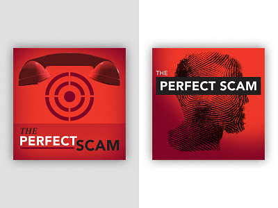 Scam - Podcast Thumbnail Alternates fingerprint fraud icon phone podcast scam thumbnail