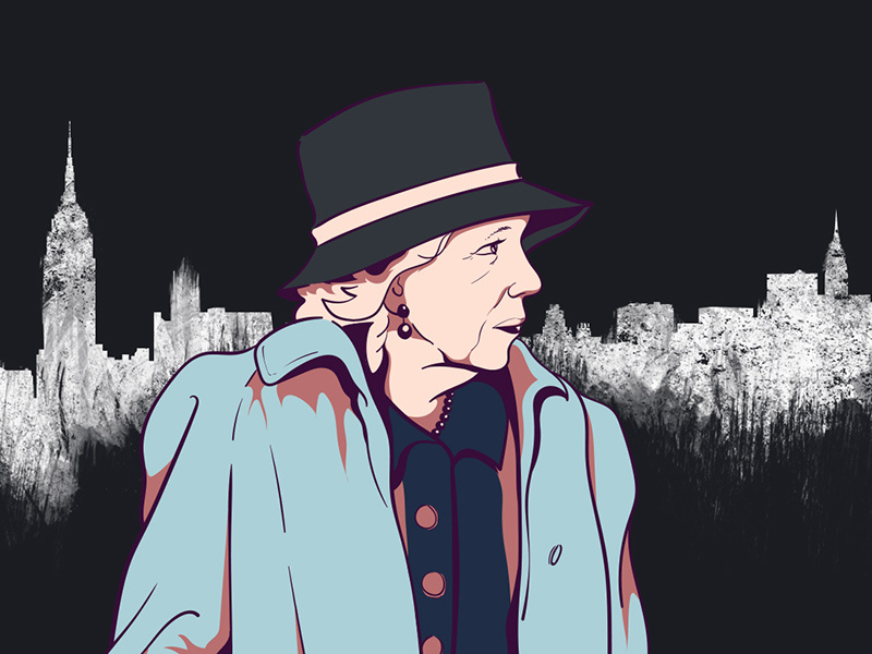 Brooke Astor Thumbnail photoshop vector illustrator illustration