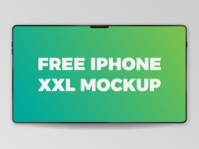 Free IPhone XXL Mockup