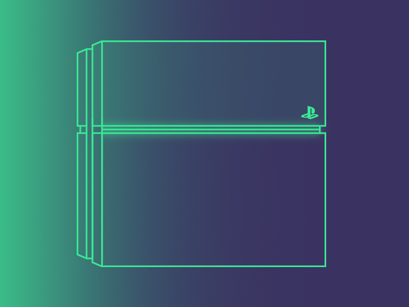 Sidequest Playstation 4 cover art illustrator gaming podcast line art illustration video games