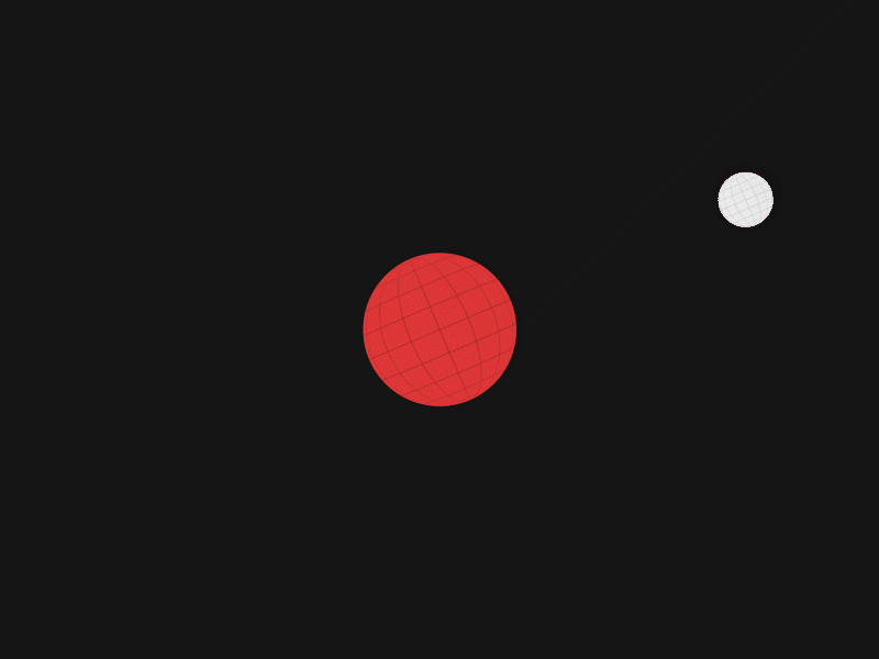 Simulation after effects animation gif grid minimal moon planets space