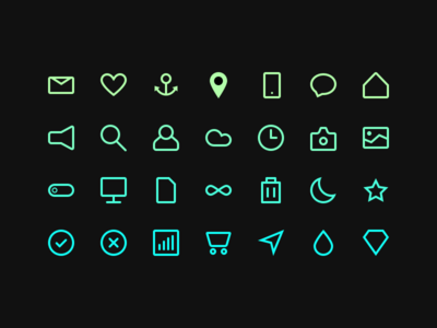 Icon Set - Free Download - Sketch
