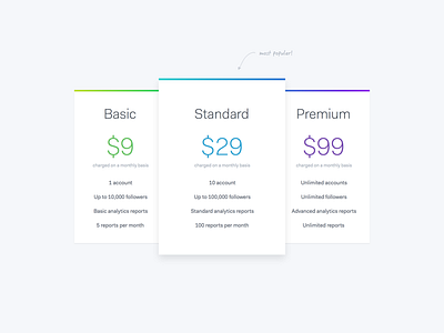 Pricing Plans #2