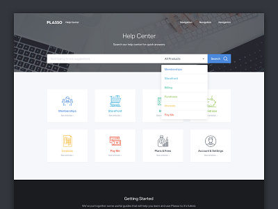 Help Center / Support Homepage