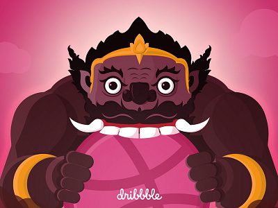 Hi dribbble first shot hello dribbble illustration invites thai design