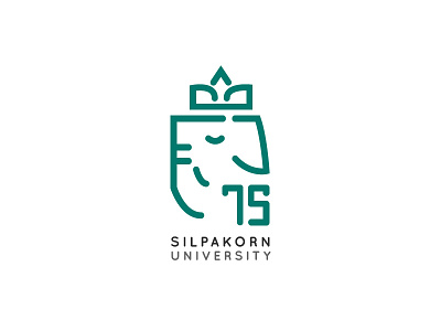 75 Years Silpakorn University Logo