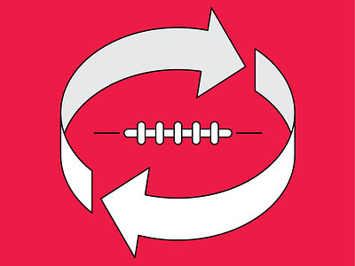 Football Stadium Recycling football illustration recycling vector