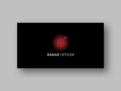 Radar Officer branding design logo security security app typography