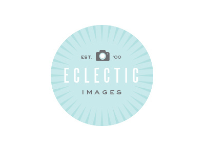 Eclectic Images Photography emblem logo photographer retro
