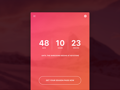 Daily UI Challenge #014 - Countdown Timer countdown dailyui timer