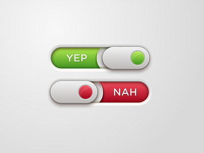 Daily UI Challenge #015 - On/Off Switch dailyui onoff skeuomorphic switch