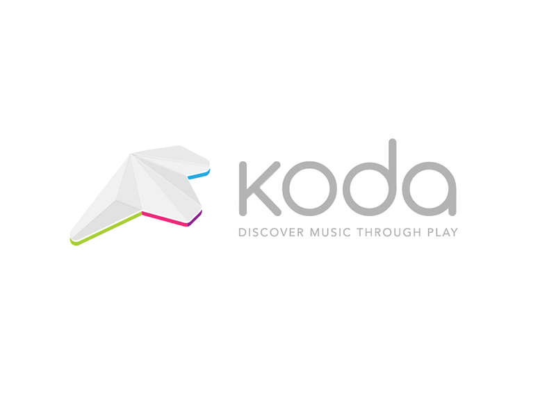 Koda Logo Animation animation color drew hansen gif koda logo motion motion graphics vector