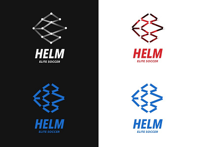 HELM Logo formation logo soccer symbol