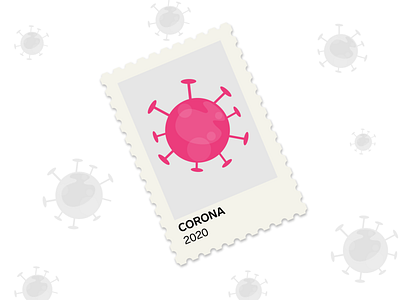 CORONA 2020 2020 corona coronavirus covid covid 19 covid19 post stamp stamp virus