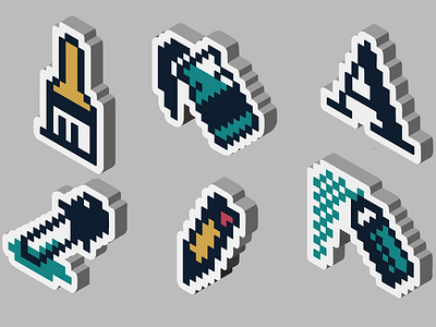 Isometric 90's Artist Pack