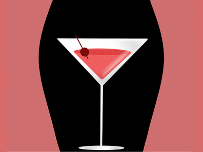 Sex and the City cocktail design dribbble dribbbleweeklywarmup illustration illustration art martini series sex sex and the city shadow television tv tv series tv show weekly warm up weeklywarmup