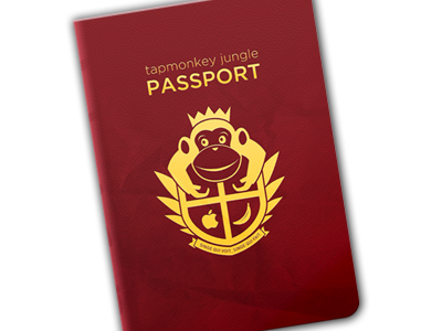 Tapmonkey Jungle Passport passport tapmonkey