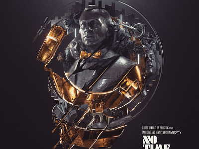 No Time to Die 007 3d bond cinema 4d no time to die photoshop