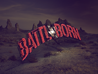 The Killers - Battle Born battle born cinema 4d photoshop the killers