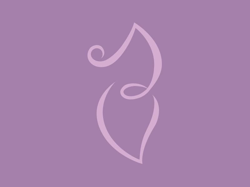 Signature Smooth logo concept spa salon hair removal laser beauty branding logo
