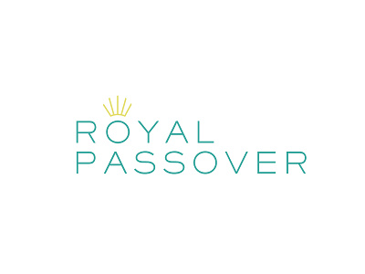 Royal Passover beach brand design branding crown identity logo logo design luxury passover resort royal sun vacation