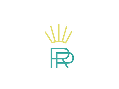 Royal Passover brand design branding crown identity logo logo design luxury passover resort royal sun tropical vacation