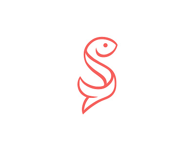 Salmon Guy brand design branding expensive fish food health high end high quality identity logo logo design luxury quality salmon